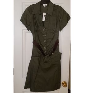Olive Green Dress